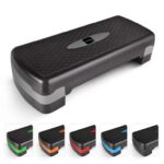 KAYMAN Adjustable Aerobic Exercise Step, 10/15cm (Grey)
