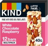 KIND Bars, White Chocolate Raspberry, Gluten Free – 12 x 40g (£8.32 / £7.86 max S&S)