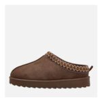KRUSH Womens Aztec Mule Slippers – Brown