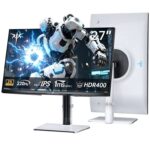 KTC 27 Inch Gaming Monitor, QHD 1440P, 200Hz/220Hz, White, H27T6 sold by Ktcmonitor-Official /FBA