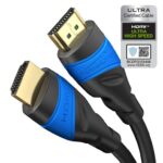 KabelDirekt 8K/10K HDMI 2.1 Cable 2m, 48Gbps, Flexcore, HDR, 7.1 Surround, ARC, 36-Month Warranty Prime Only KabelDirekt Europe /FBA