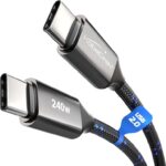 KabelDirekt – USB C Cable For Fast Charging – 1m, 240W
