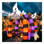 Kalolary 10ft Halloween Inflatable Arch Ghost Tunnel