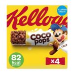 Kelloggs Coco Pops Breakfast Cereal Bars 4 X 20g
