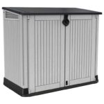 Keter Store It Out Midi Storage Box – 880L – Grey & Black (Free C&C)