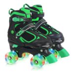 Kids Adjustable Roller Skates – Green