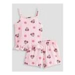 Kids Minnie Mouse Flower Frill Hem Pyjama from £8.50 – £9.50