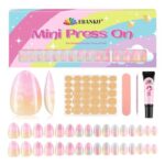 Kids Press-on Nails Kit, 16 Sizes, 32 Pieces