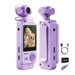 Kids Vlogging Camera, 44MP 1080P HD
