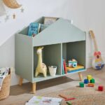 Kids Wyatt Book and Toy Storage Cabinet (Mushroom or Sage ) Free click and collect to Store