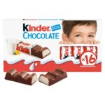 Kinder Milk Chocolate Fun Size Treat Snack Bars Multipack 16 x 12.5g