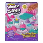 Kinetic Sand Shimmer Teal-Pink Unicorn Bake Shoppe Playset, 453g