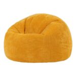 Kingston Cord Bean Bag with Filling Included, Yellow