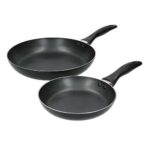 KitchenCraft Non-Stick Aluminium 28cm & 20cm Frying Pan Set