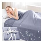 KoolShiro Cooling Blanket 150x200cm, Double-Sided Chill (Blue)