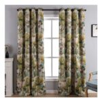 Kotile Forest Oil Painting Curtains, 2 Panels, 84in, Grommet, Darkening