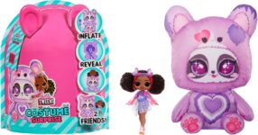 L.O.L. Surprise Tweens Costume Surprise Hoops Cutie Fashion Doll with Inflatable Purple Panda Pet Costume and Multiple Surprises Including Fabulous Fashions & Accessories Great for Kids Ages 4