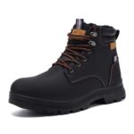 LANDHIK Mens Waterproof Warm Boots Ldk2504 Black 44
