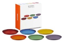 LE CREUSET Stoneware Coupe Set of 6 Dinner Plates With Voucher Selected Accounts Sold By Le Creuset Store