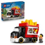 LEGO City Fries Food Truck With 2 Minifigures & Play Food Accessories 60488 – Voucher Price