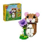 LEGO Creator 3-in-1 Cute Hamster with a Flower 31376