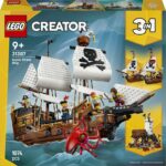LEGO Creator 3-in-1 Iconic Pirate Ship 31387 with voucher