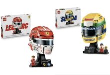 LEGO Editions 43014 Scuderia Ferrari HP Charles Leclerc Helmet Set (at checkout) /LEGO Editions 43024 Ayrton Senna Helmet Set £58.99