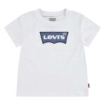 LEVIS Boys LVN My First Batwing TEE, Bright White, 12A