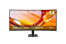 LG UltraWide 34U601B-B – 34 WQHD (3440×1440), 120Hz, sRGB 99%, HDR10, VA Panel, 1800R Curved Monitor – via BLC/HS/Unidays Code