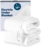LIVIVO Electric Blanket Single Size – Bed Heated Underblanket – 135x165cm