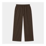 Ladies Wide Leg Joggers – Chocolate – Size 14