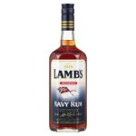 Lambs Navy Dark Rum, 40% ABV, 1L – Discount at Checkout