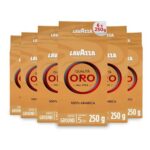 Lavazza, Qualit Oro, 6 Packs of 250 G Ground Coffee