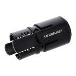 Le Creuset Champagne and Sparkling-Wine Stopper, Anti-Leak, Black, SW106 Medium