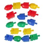 Learning Advantage Transportation Linking Blocks, 36-Piece, 18m