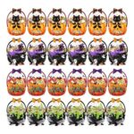 Leceamy 24 Pcs Halloween Treat Bags, Candy Bags