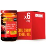 Lee Kum Kee Chiu Chow Chilli Oil, Vegan, 170 g Pack of 6 (£12.34 / £11.04 max S&S)