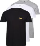 Lee Mens Crew Neck 3 Pack T-Shirt