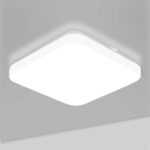 Lepro 24W 2400LM Square LED Flush Ceiling Light, Daylight White, Waterproof, 23cm 2 for £20.89 Prime Only Lepro UK / FBA