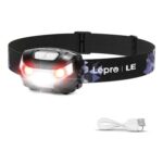Lepro Rechargeable LED Headlamp Waterproof