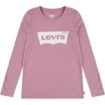 Levis Girls Baby Lvg L/S Batwing Tee T-Shirt (3 months)