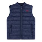 Levis Lightweight Puffer Vest Blue Boys