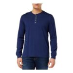 Levis Mens 4-Button Henley Shirt, Naval Academy, S