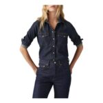 Levis Womens Iconic Western Shirt XS