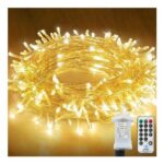 Lezonic Fairy Lights, Main-Powered, 25m, 220LED, Waterproof