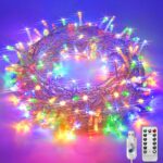 Lezonic String Lights USB Powered,39Ft/120LED Outdoor String Lights
