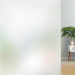 Lifetree Frosted Window Film Privacy for Glass Windows, Frosted, 44.5x200cm