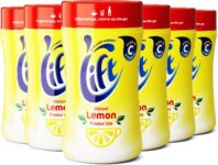 Lift Instant Lemon Flavoured Tea 6 x 165g Jars Enjoy Hot or Cold