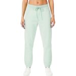 Light and Shade Womens Fleece Joggers (Misty Jade, Size XS)