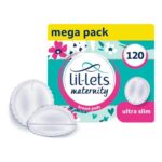 Lil-Lets Maternity Breast Pads, Disposable, 120 Count, 4 Packs – £5.93 S&S